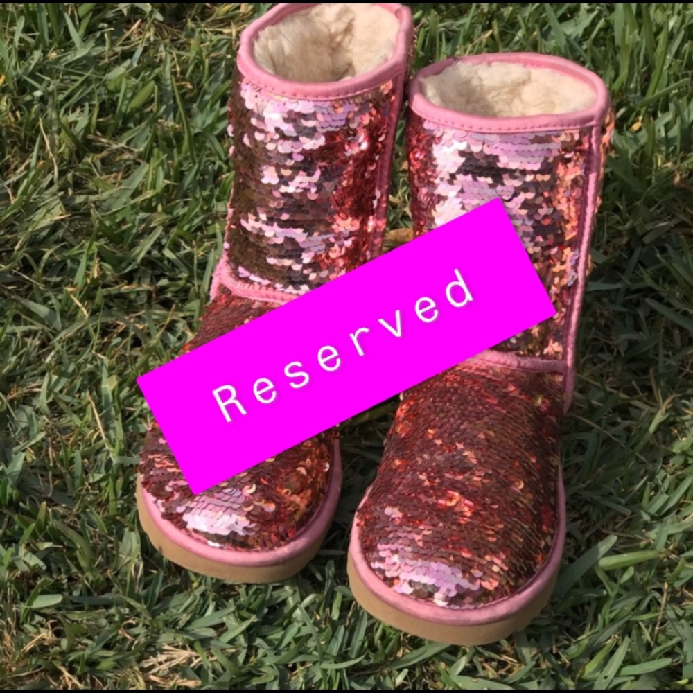 Pink ugg boots
